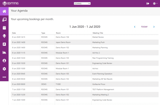 Agenda View